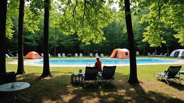 Découvrez le camping aveyron avec piscine chauffée à peyrelade