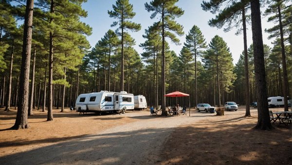 Séjournez au camping des pins à soulac sur mer en pleine nature