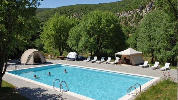 Camping le plan d'eau et sa piscine au cœur de l'ardèche : un paradis aquatique