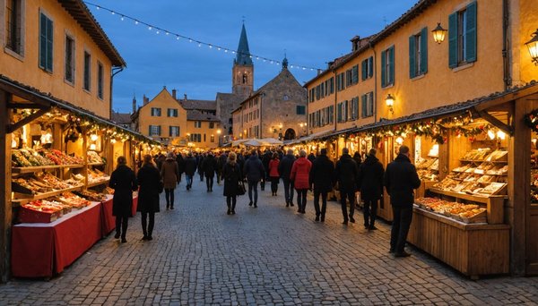 Visiter le marché de noel de barcares depuis les cottages de perpignan
