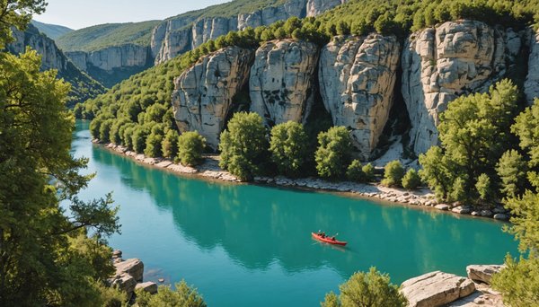 Kayak et rivieres autour de votre camping en ardeche