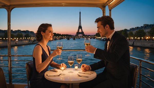 Quel est le parcours d'une croisière de saint-valentin à paris ?