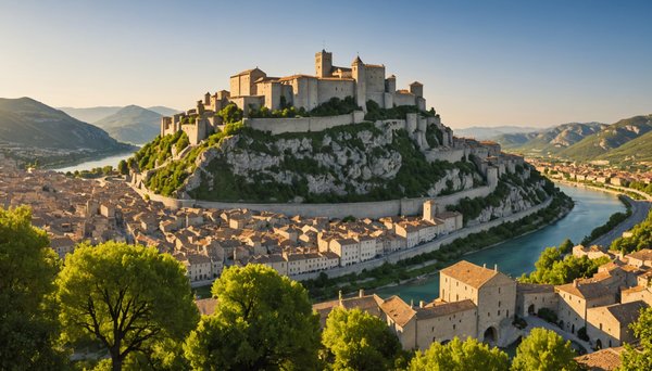 Sisteron : patrimoine, citadelle et cadre naturel avec le camping les 2 soleils